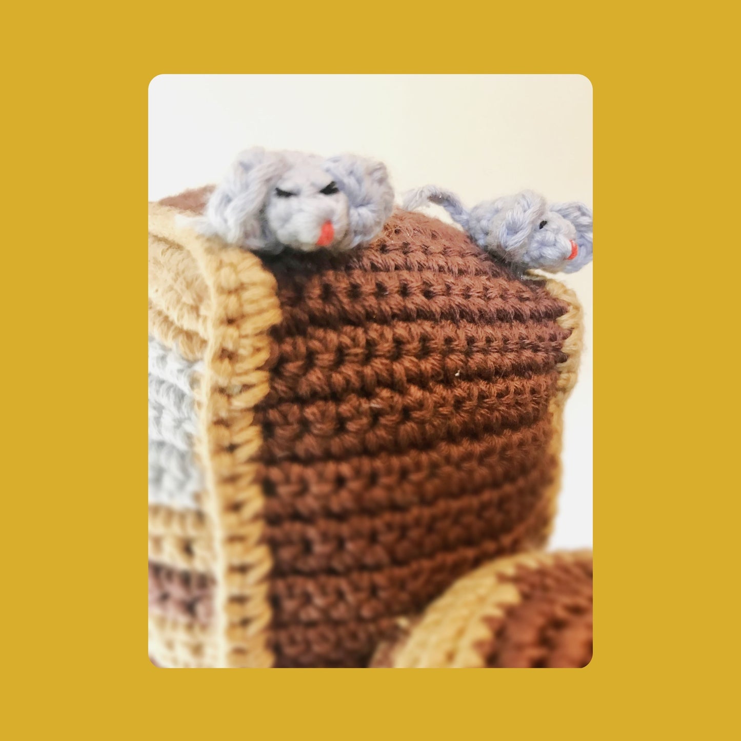 The Catbus from Studio Ghibli Crochet Pattern Pattern 3Stitches