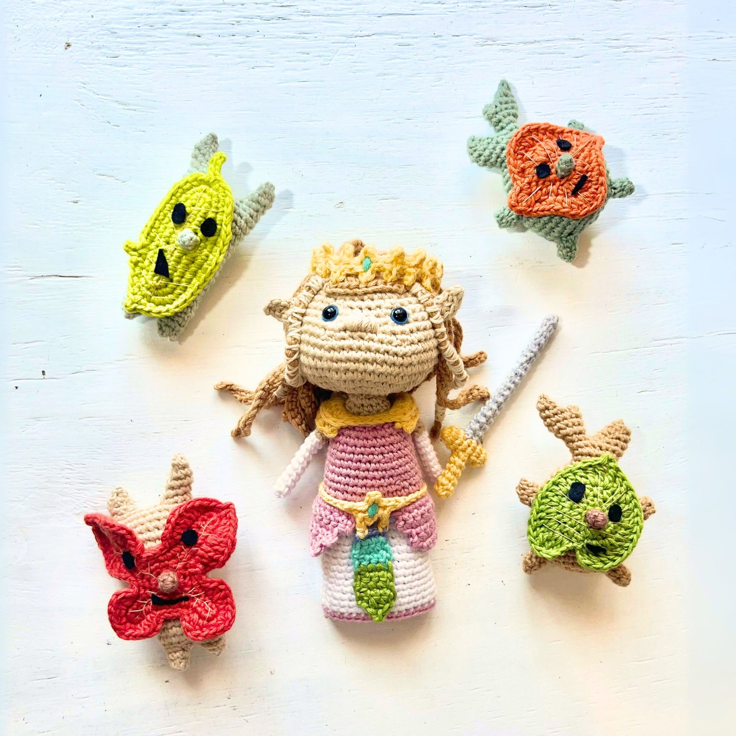 Princess Zelda Legend of Zelda Crochet Pattern Pattern 3Stitches