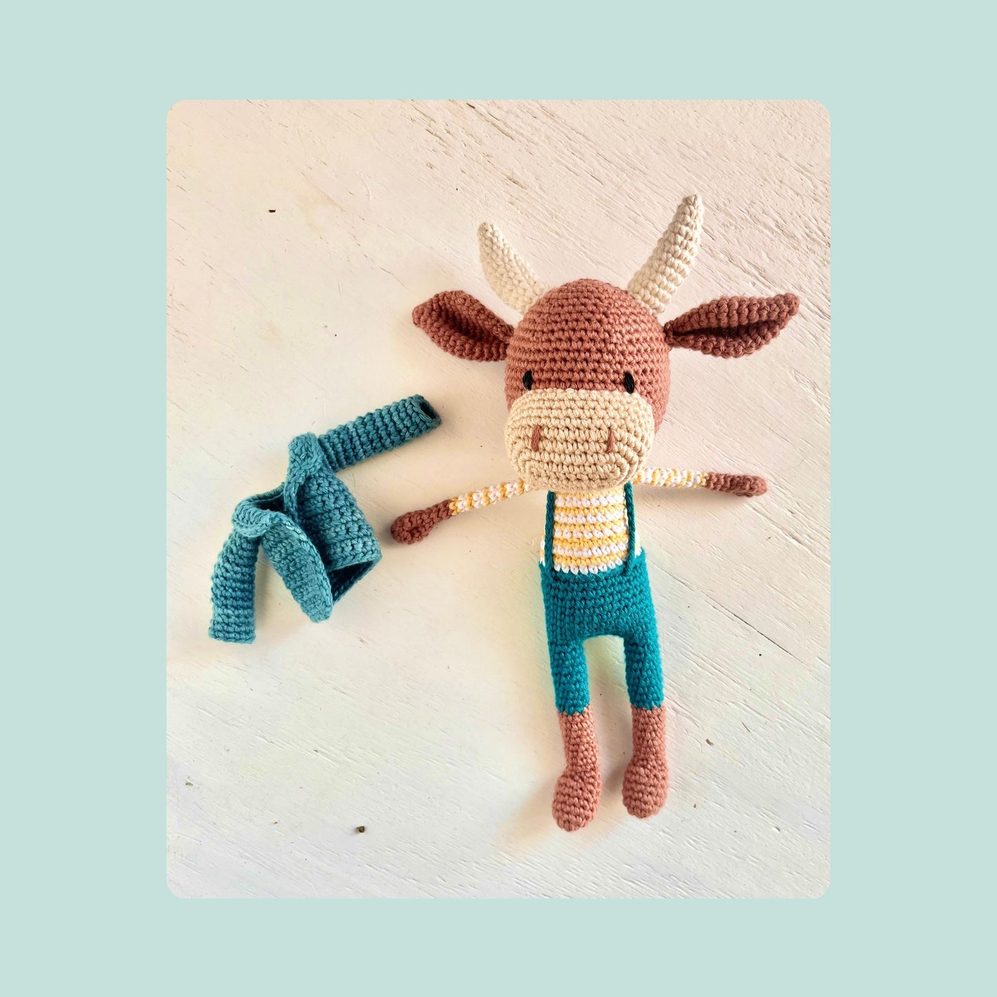 The Blue Bull Crochet Pattern Pattern 3Stitches