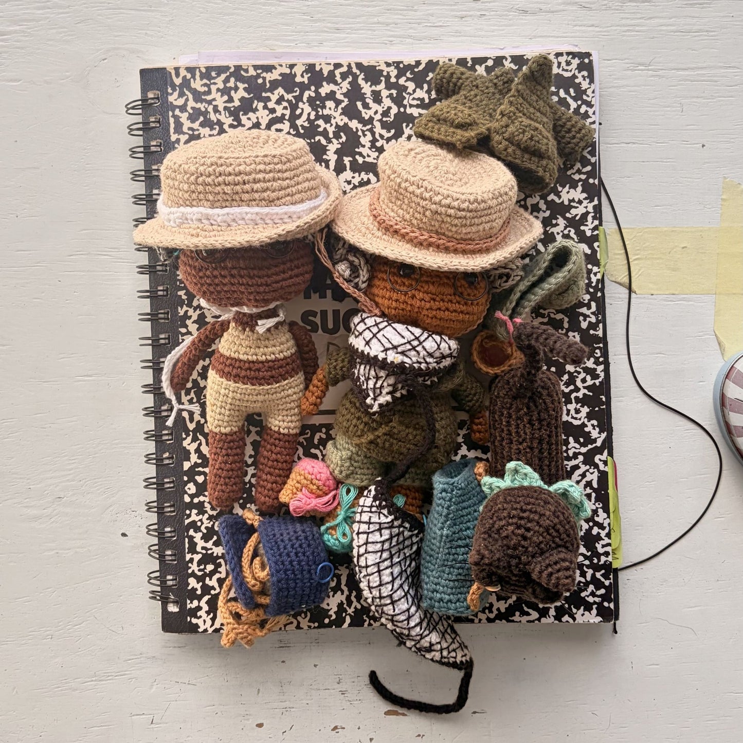 Handbag & Backpack – Crochet Pattern, Base Shapes (Safari Adventure)
