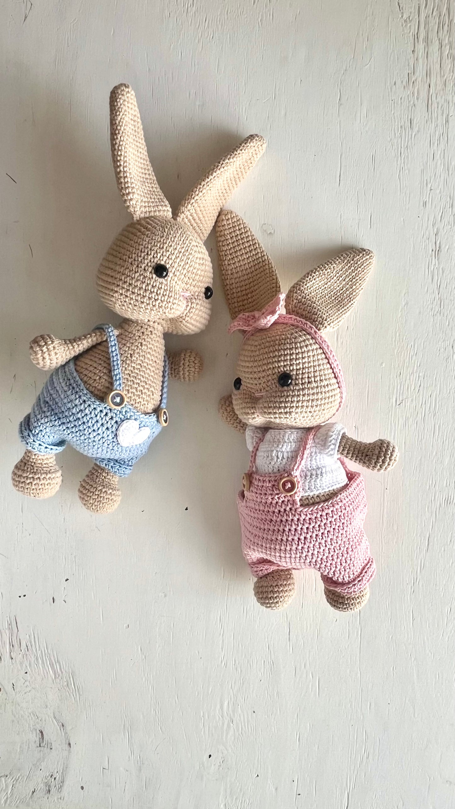 Bunny’s in Jumpsuits Toy 3Stitches