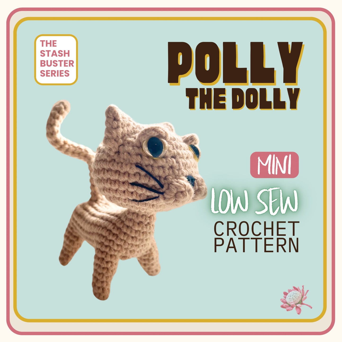 Polly the Dolly Crochet Pattern Pattern 3Stitches