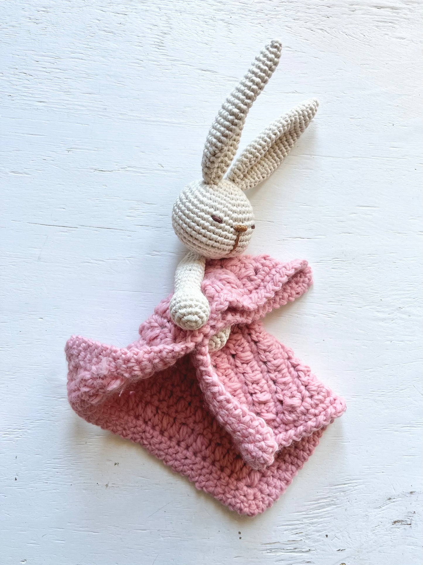 Huggy Bunny Dudu Blanket Dolls 3Stitches