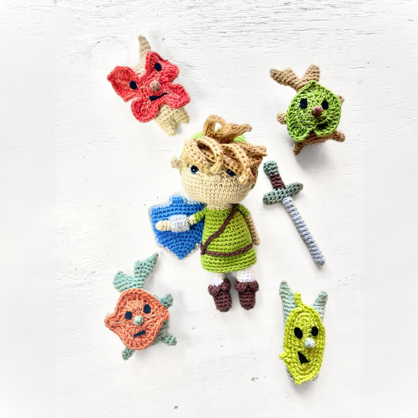 Low Sew Link Crochet Pattern Legend of Zelda Pattern 3Stitches