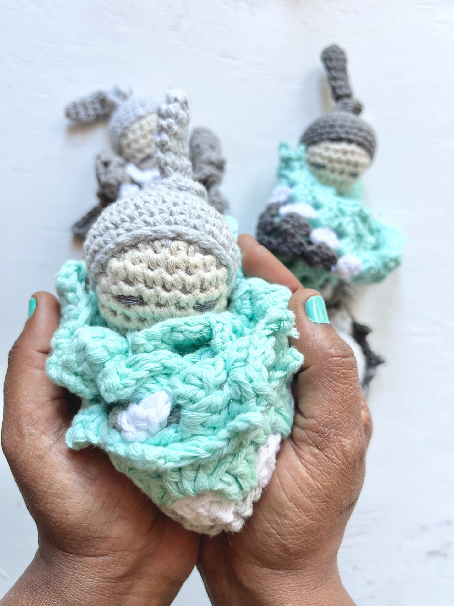 Baby-Granny Dudu Blanket Dolls 3Stitches