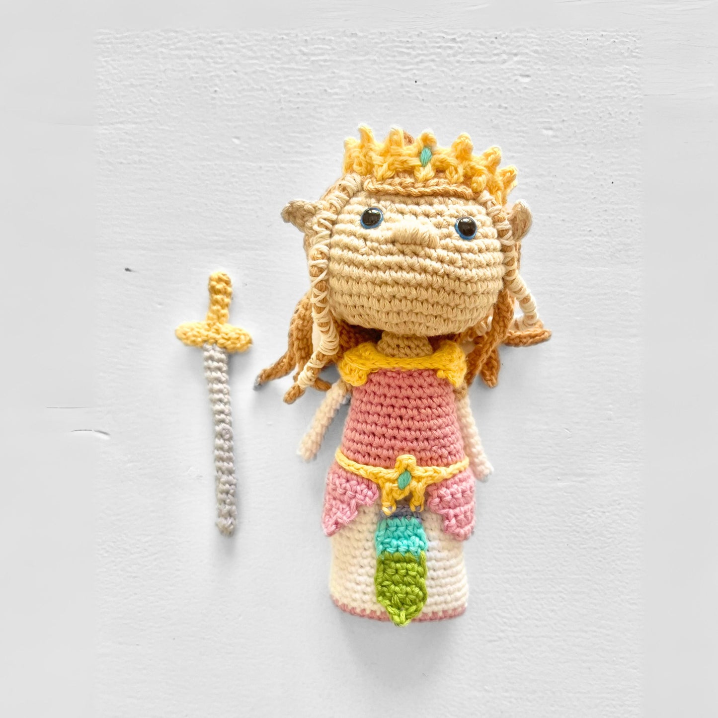 Princess Zelda Legend of Zelda Crochet Pattern Pattern 3Stitches