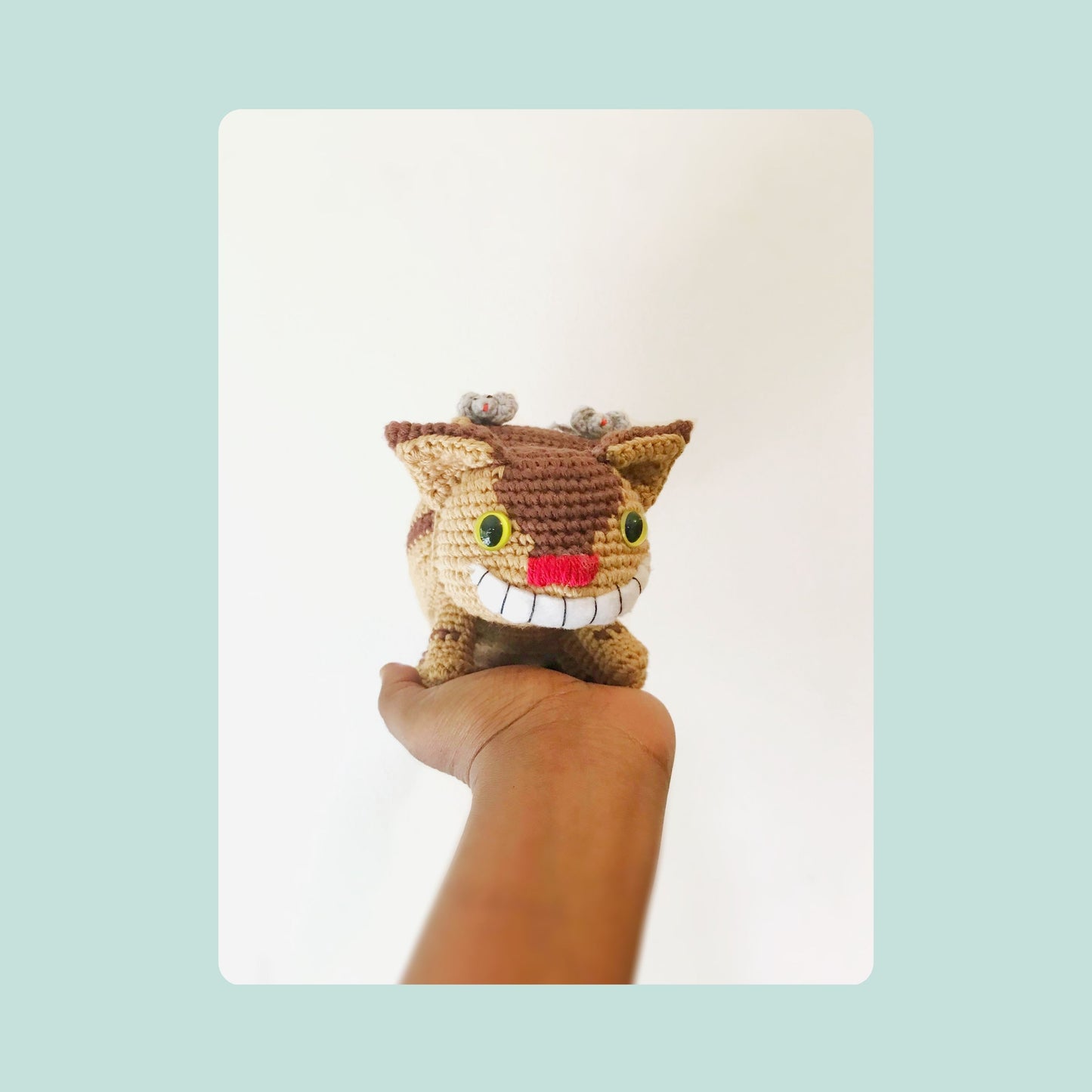 The Catbus from Studio Ghibli Crochet Pattern Pattern 3Stitches