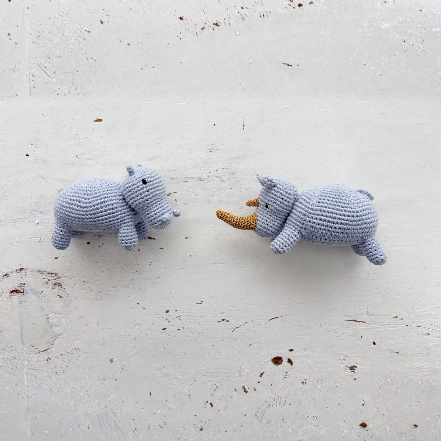 Hippo & Rhino: 2-in-1 Crochet Pattern and Video