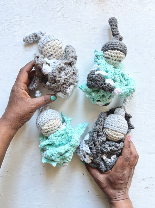 Baby-Granny Dudu Blanket Dolls 3Stitches