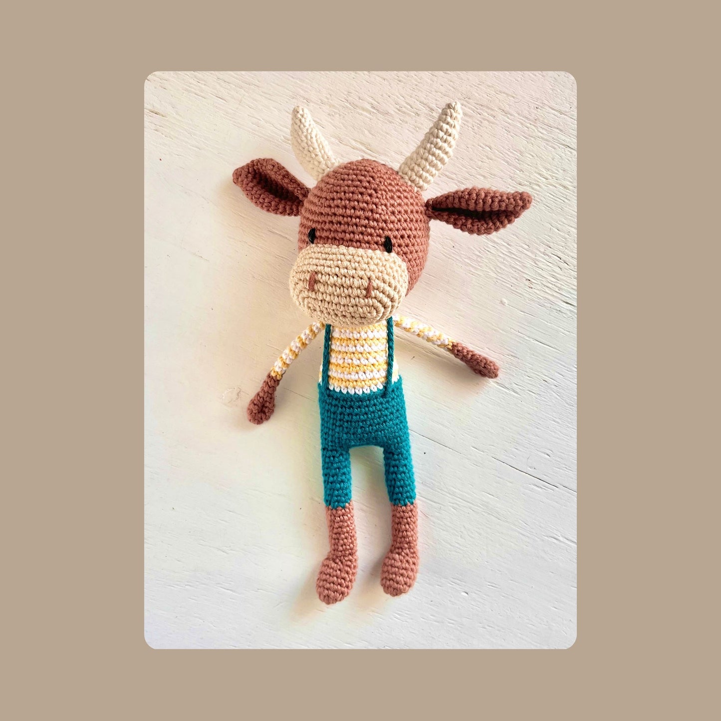 The Blue Bull Crochet Pattern Pattern 3Stitches