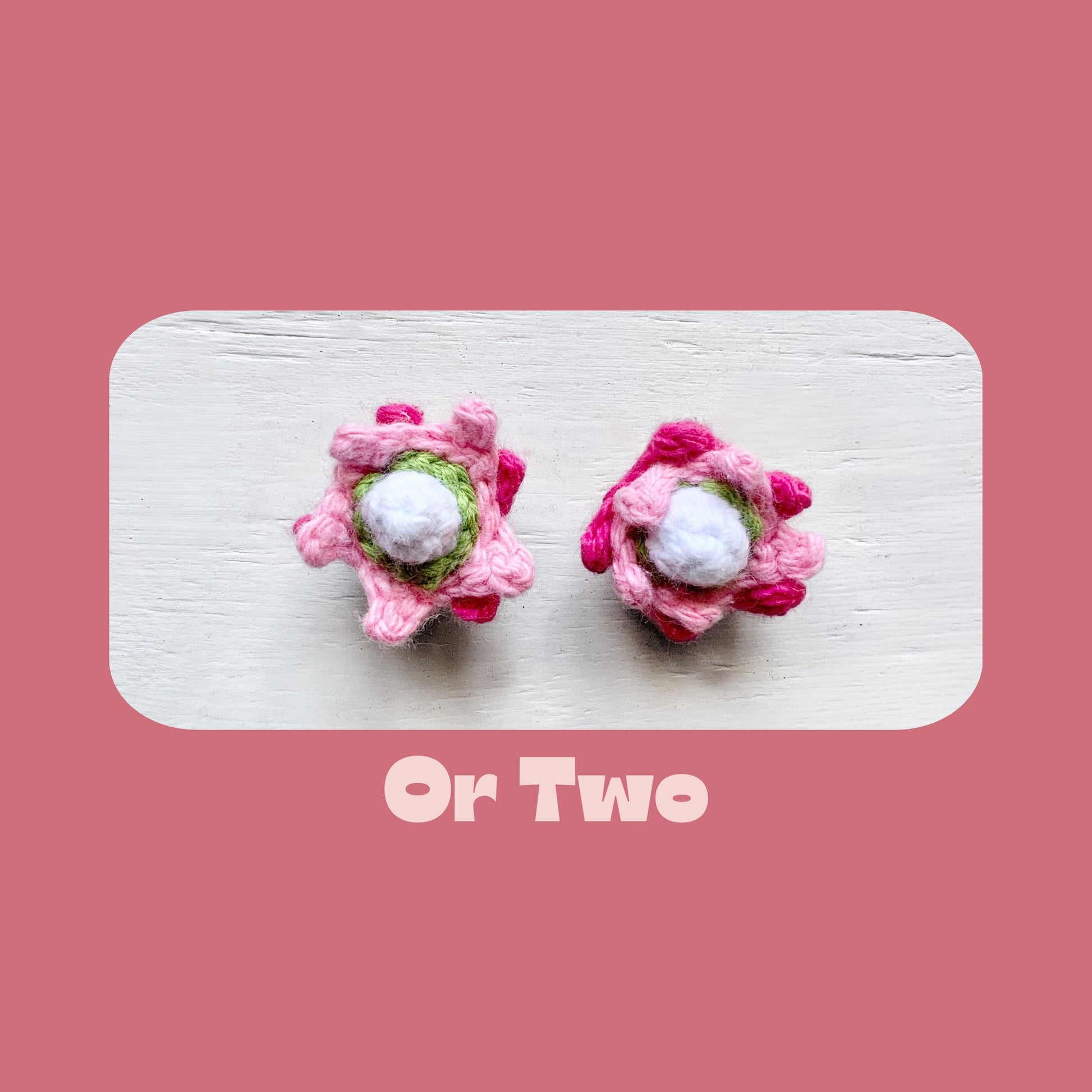 No Sew Mini King Protea Crochet Pattern Pattern 3Stitches