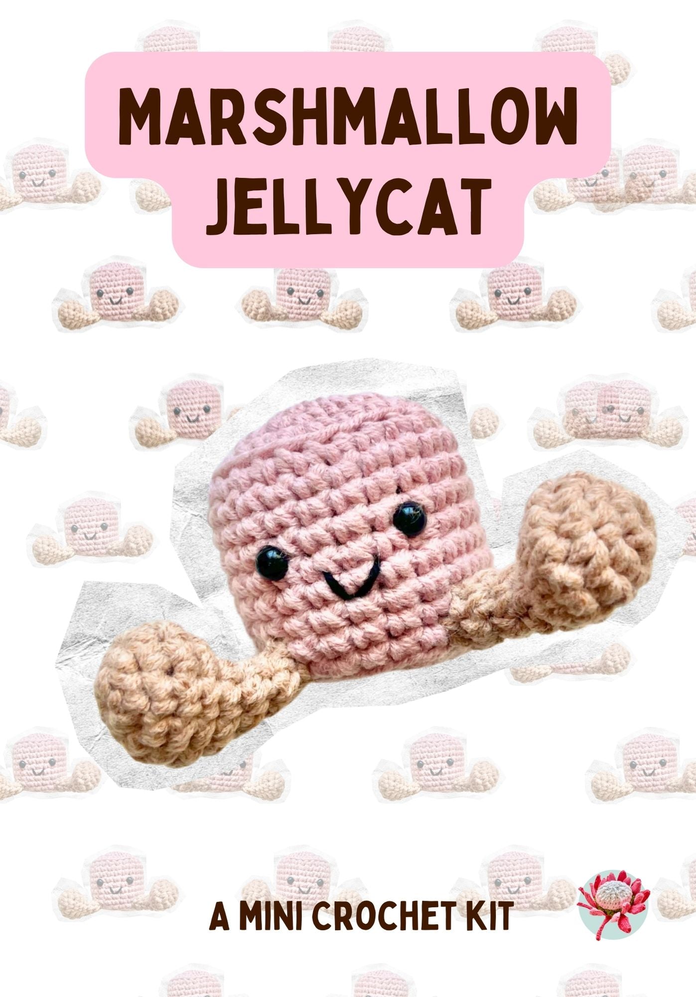 Crochet Kit: Mini Marshmallow Kit 3Stitches