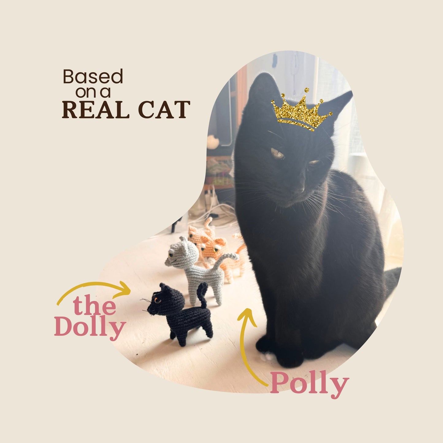Polly the Dolly Crochet Pattern Pattern 3Stitches