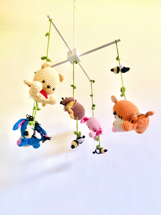 Winnie the Pooh Mobile Toy 3Stitches