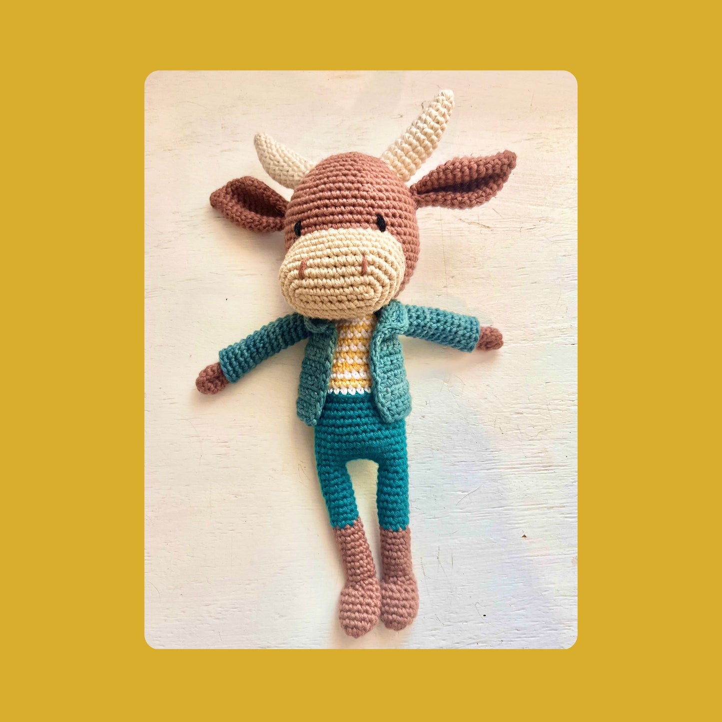 The Blue Bull Crochet Pattern Pattern 3Stitches