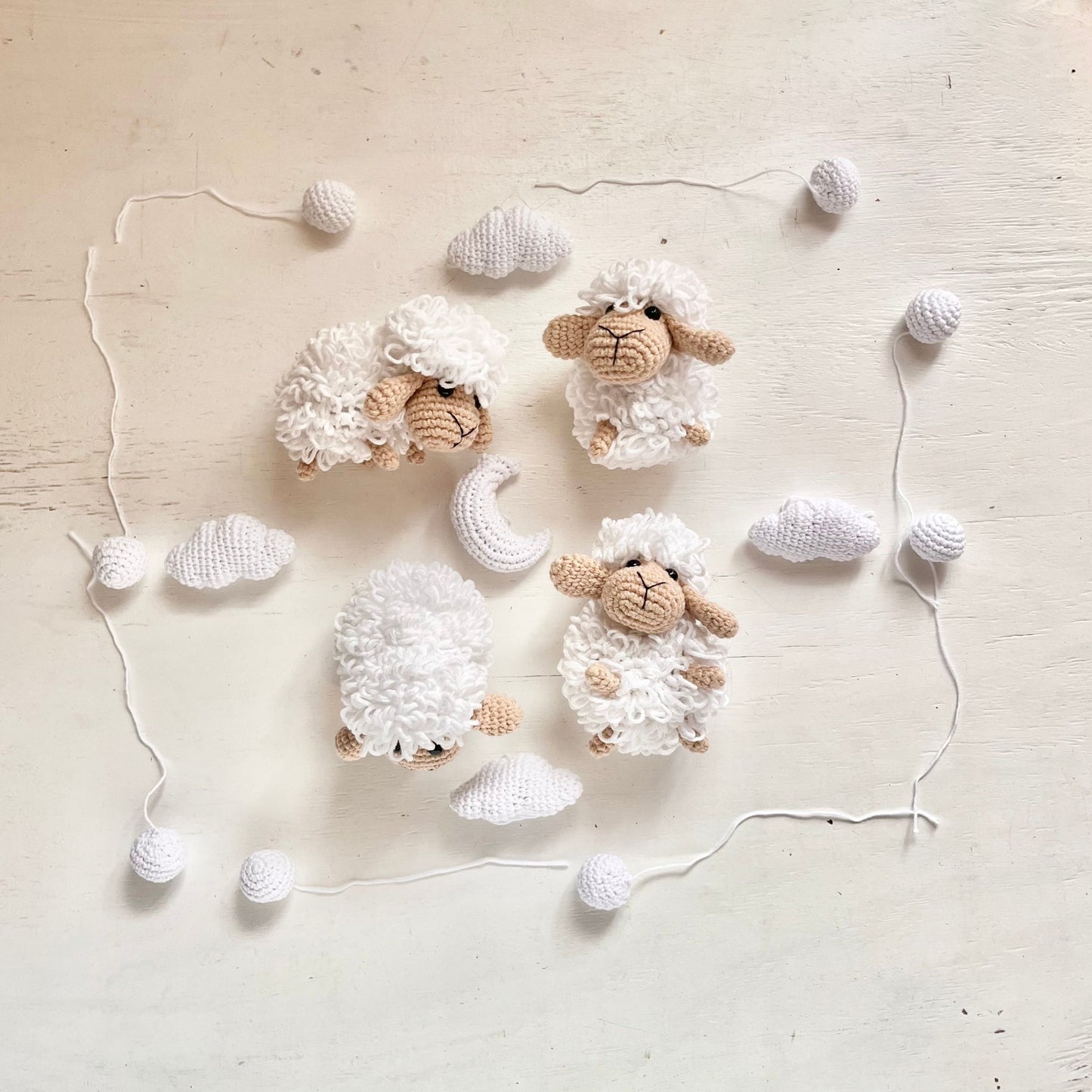 Fluff Ewe & Fluff Ewe2 Crochet Pattern Pattern 3Stitches