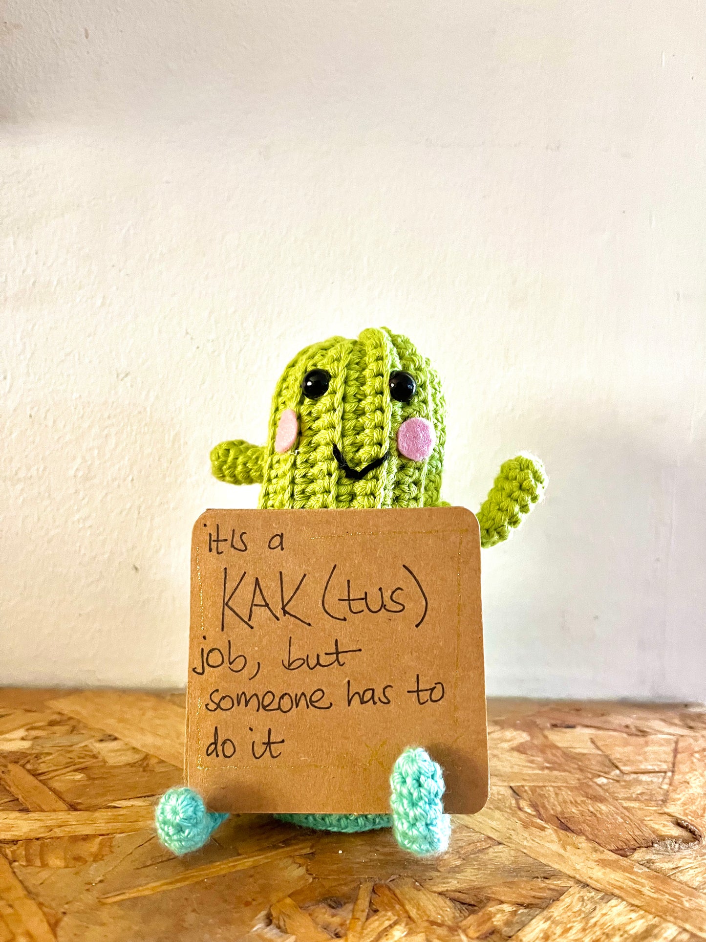 Cactus Note Holder Crochet Pattern Pattern 3Stitches