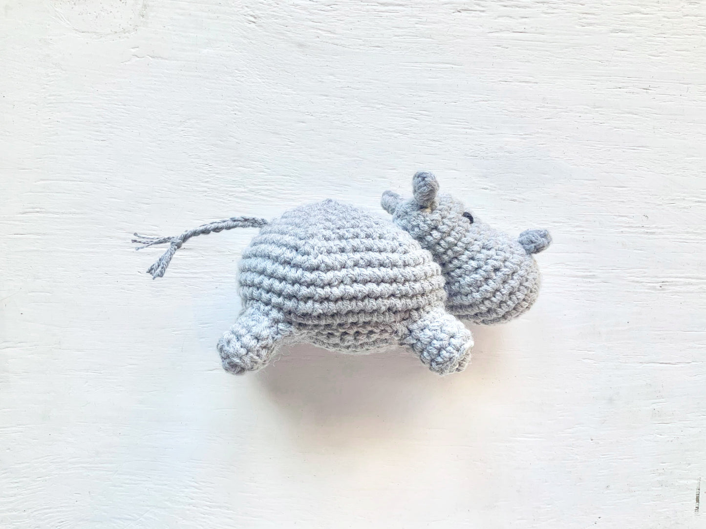 Low Sew Hippo & Rhino Crochet Pattern Pattern 3Stitches