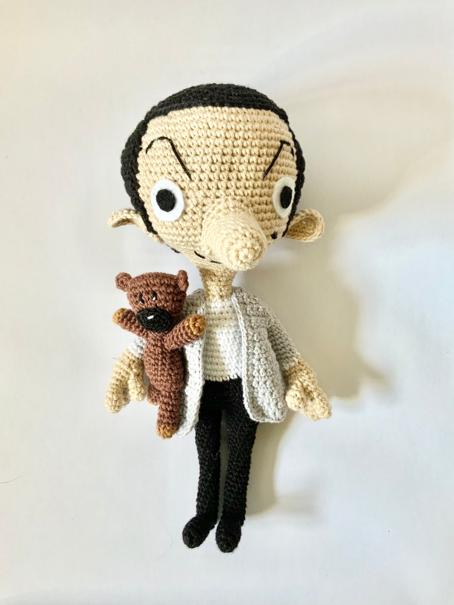 Mr Bean and Teddy Dolls 3Stitches