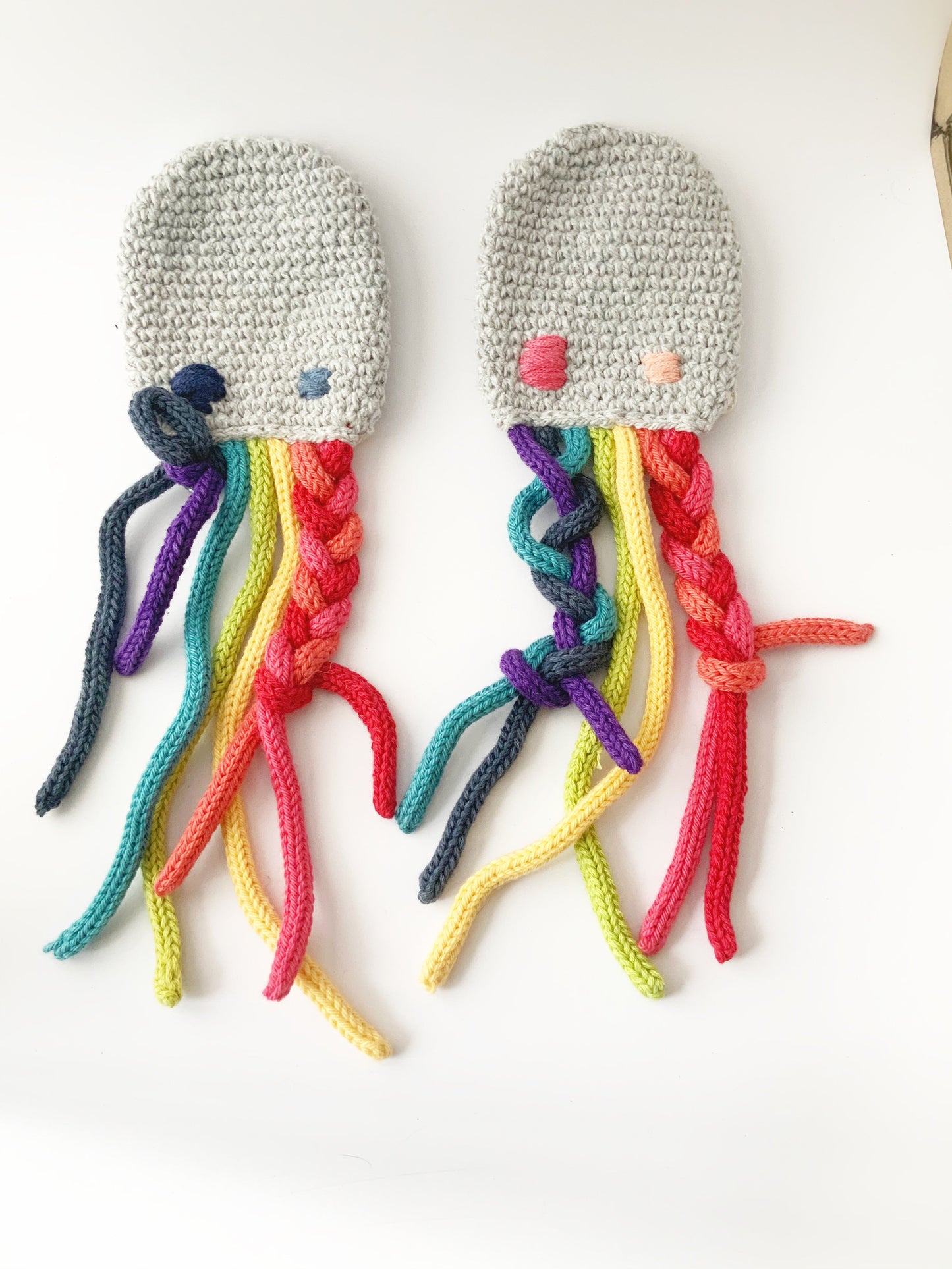 Oscar the Octopus Toy 3Stitches blue eyes