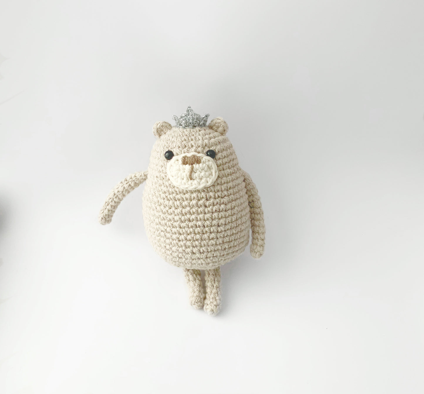 Potato Bear Bear 3Stitches silver crown