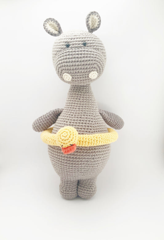 Humphrey Hippo Toy 3Stitches
