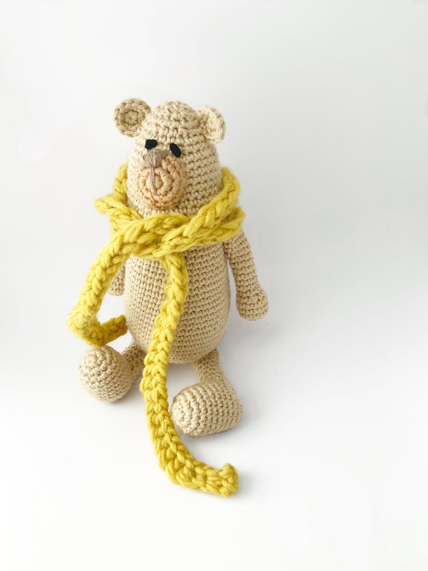 Willy de Beer Bear 3Stitches mustard