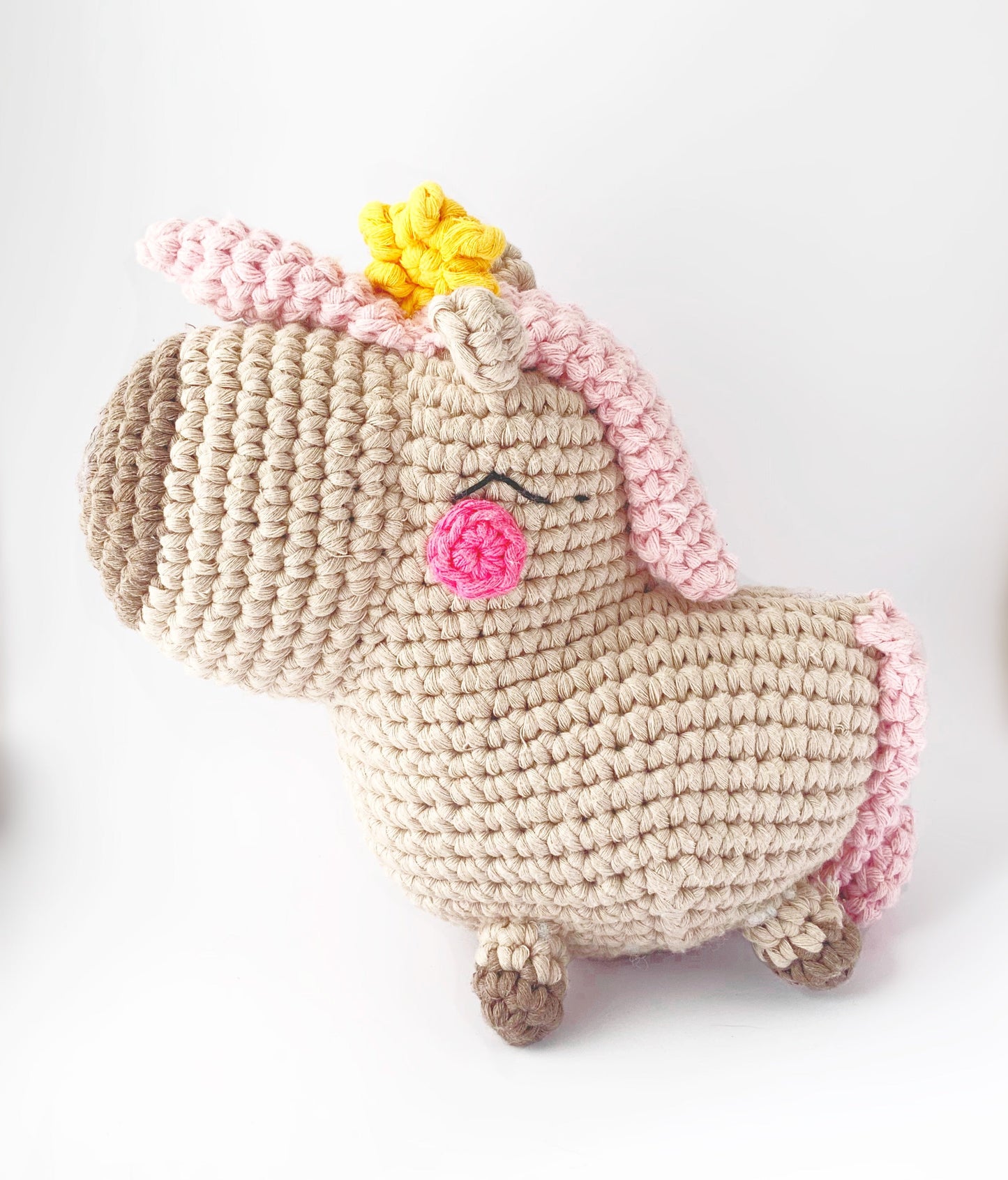 Unicorn Toy 3Stitches pink mane