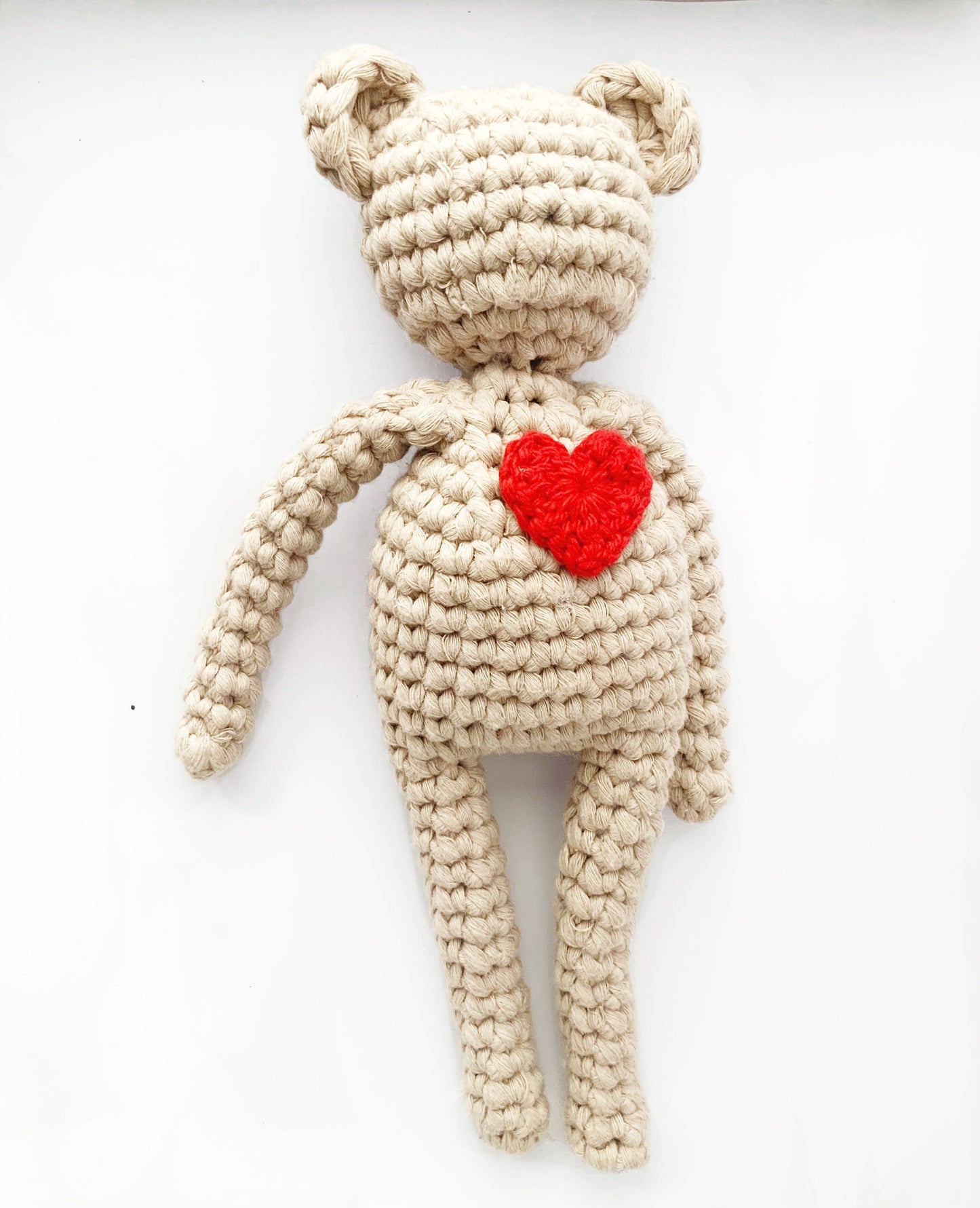 I Heart Bear Toy 3Stitches