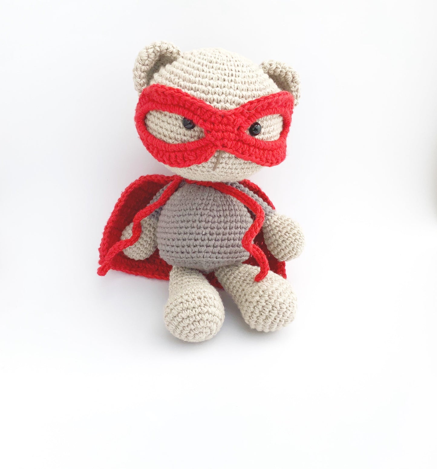 Superhero Bobblehead Bear Toy 3Stitches