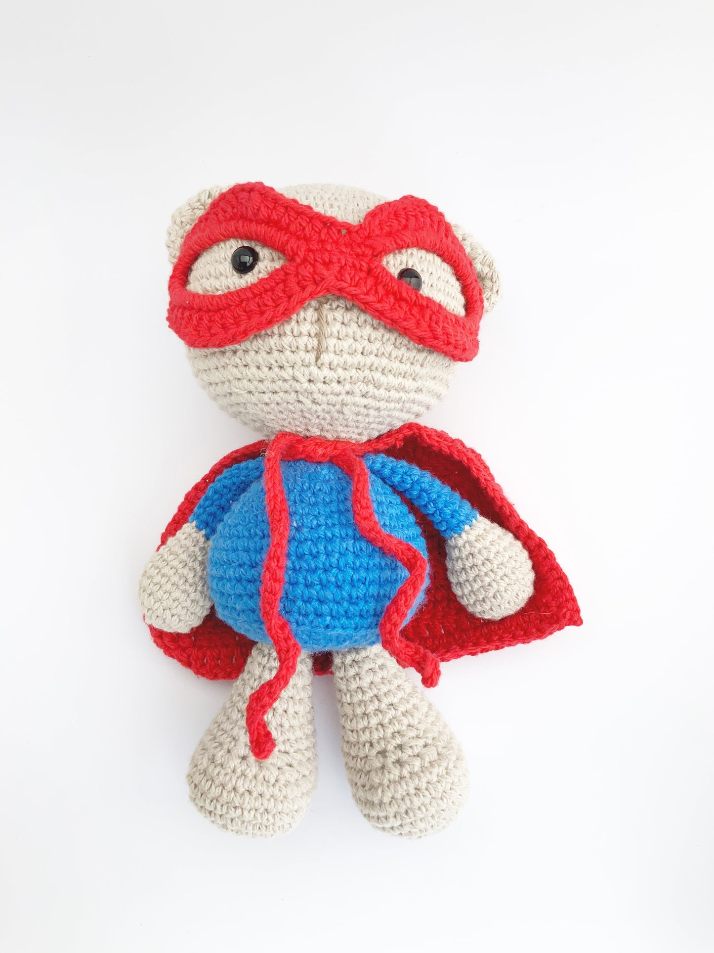 Superhero Bobblehead Bear Toy 3Stitches