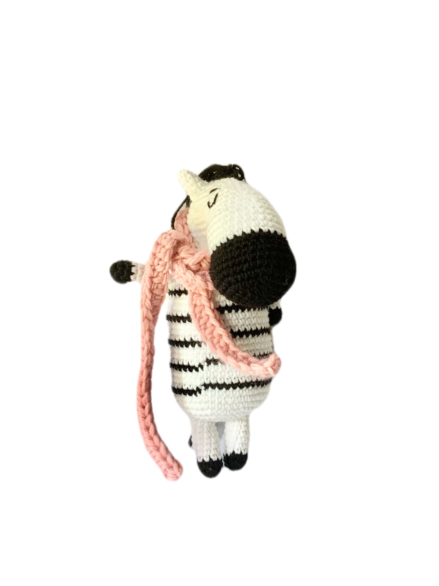 Zobo the Zebra Toy 3Stitches Pink