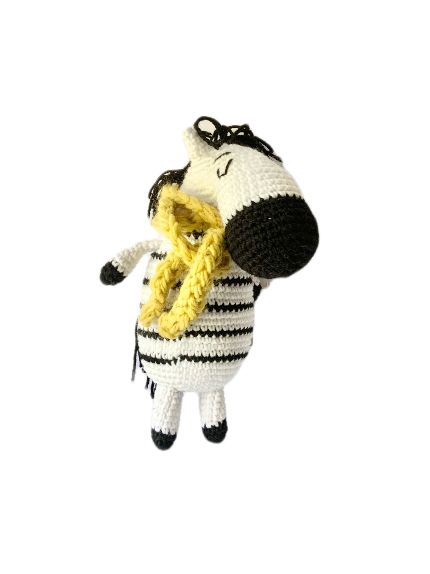 Zobo the Zebra Toy 3Stitches Mustard