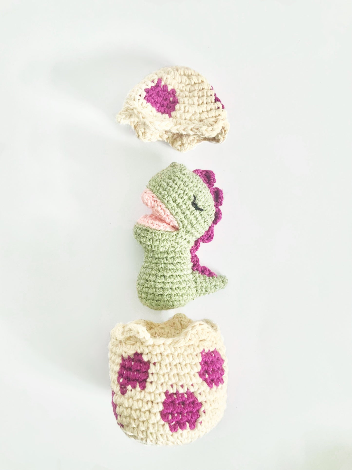 Hatching Dinosaur Toy 3Stitches Green