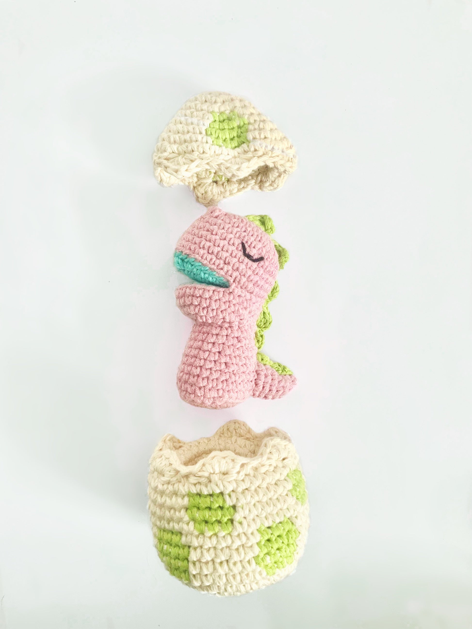 Hatching Dinosaur Toy 3Stitches Pink