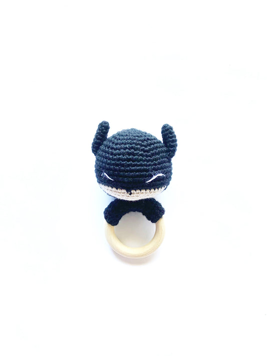 Batman Rattle Toy 3Stitches