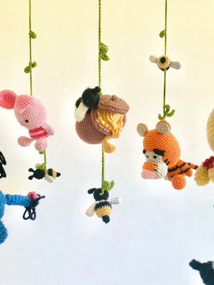 Winnie the Pooh Mobile Toy 3Stitches   