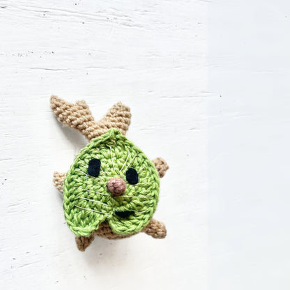 No Sew Korok Crochet Pattern. Pattern 3Stitches   