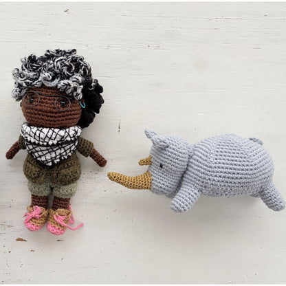 Hippo & Rhino 2-in-1 Crochet Pattern