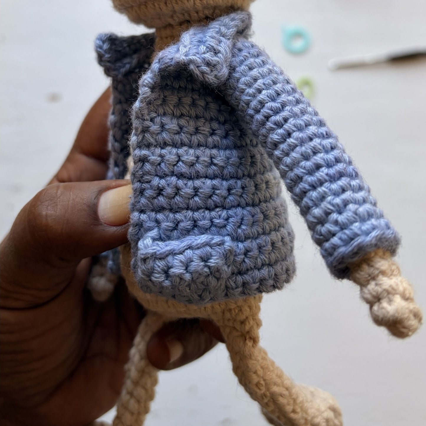Peter Rabbit Reading Buddy Crochet Pattern