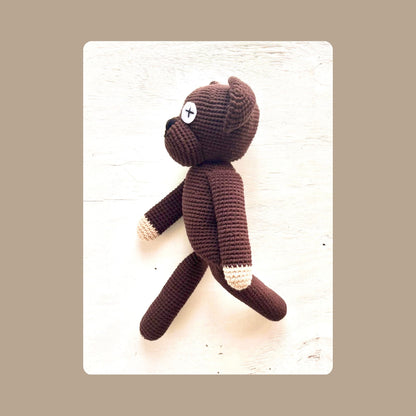 Mr Bean’s Teddy Crochet Pattern Pattern 3Stitches   