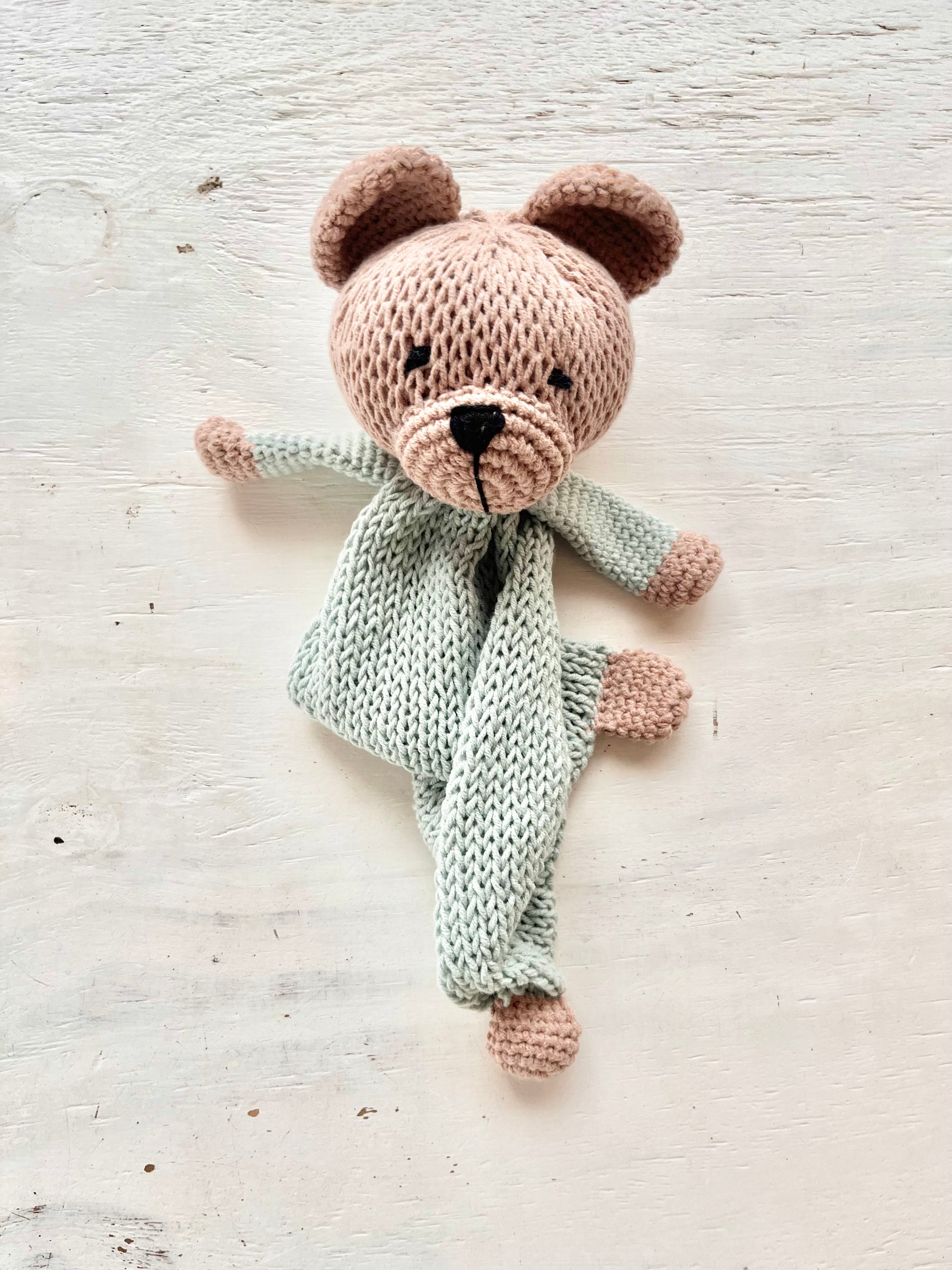 Blue Bear Lovey Dolls 3Stitches   