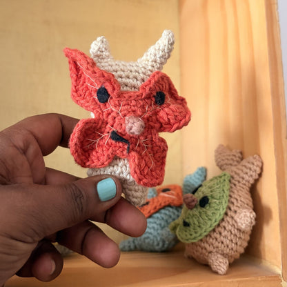 Korok Crochet Pattern. No Sew, one-piece, Legend of Zelda forest spirits