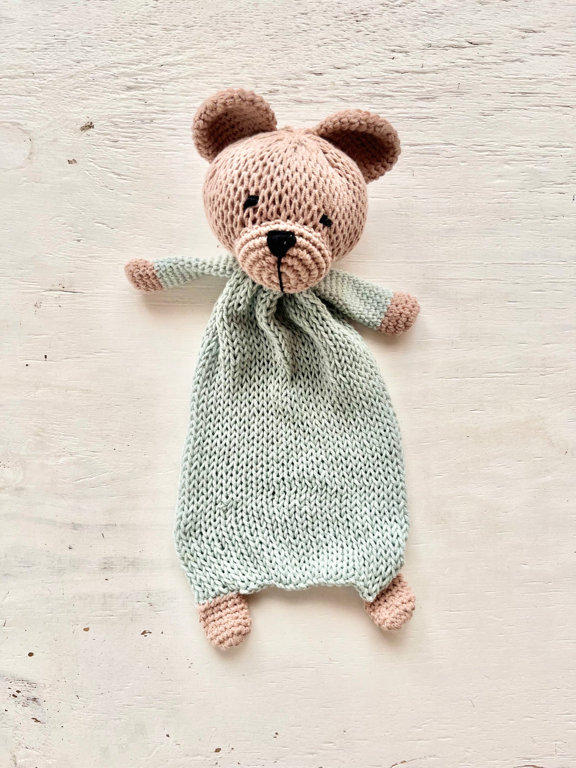 Blue Bear Lovey Dolls 3Stitches   