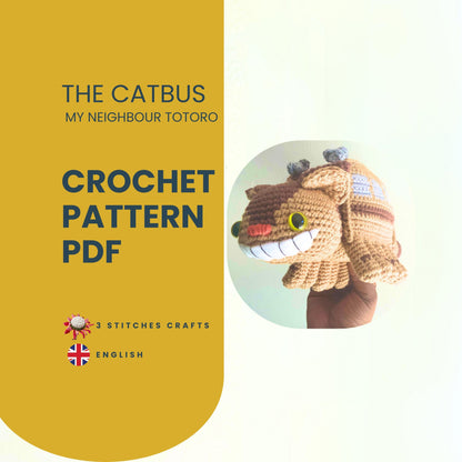My Neighbor Totoro. 2 Crochet Pattern Bundle Pattern 3Stitches   