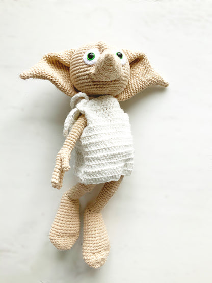 Dobby the House Elf from Harry Potter Crochet Pattern Pattern 3Stitches   