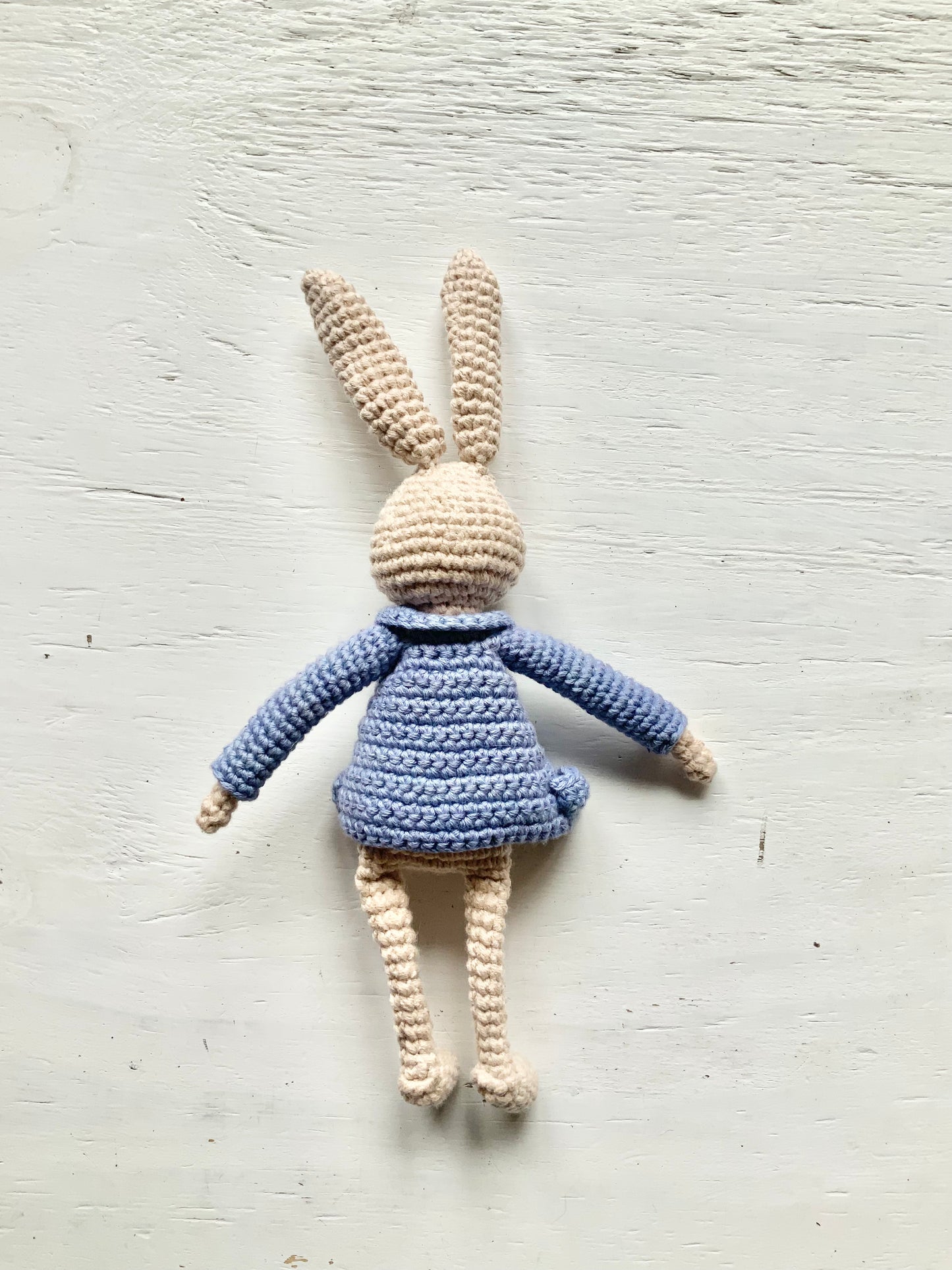 No Sew Peter Rabbit Reading Buddy Crochet Pattern Pattern 3Stitches   