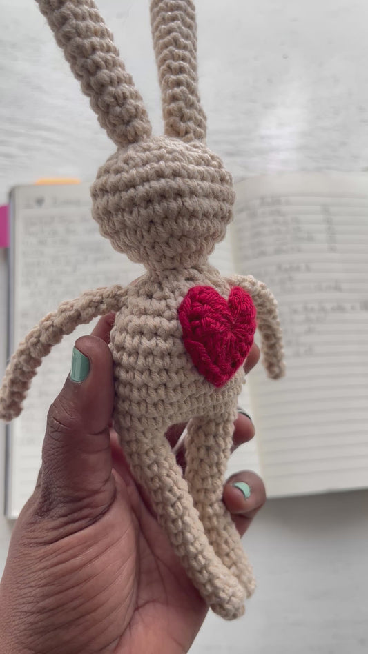 I Heart Bunny Crochet Pattern