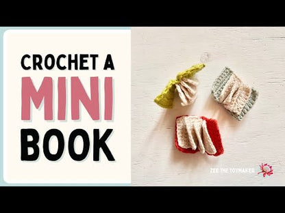 FREE Book with pages Crochet Pattern. the Dollhouse Project