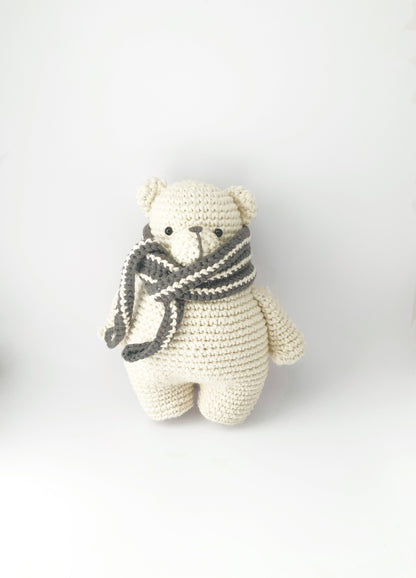 Paulo Polar Bear Toy 3Stitches   